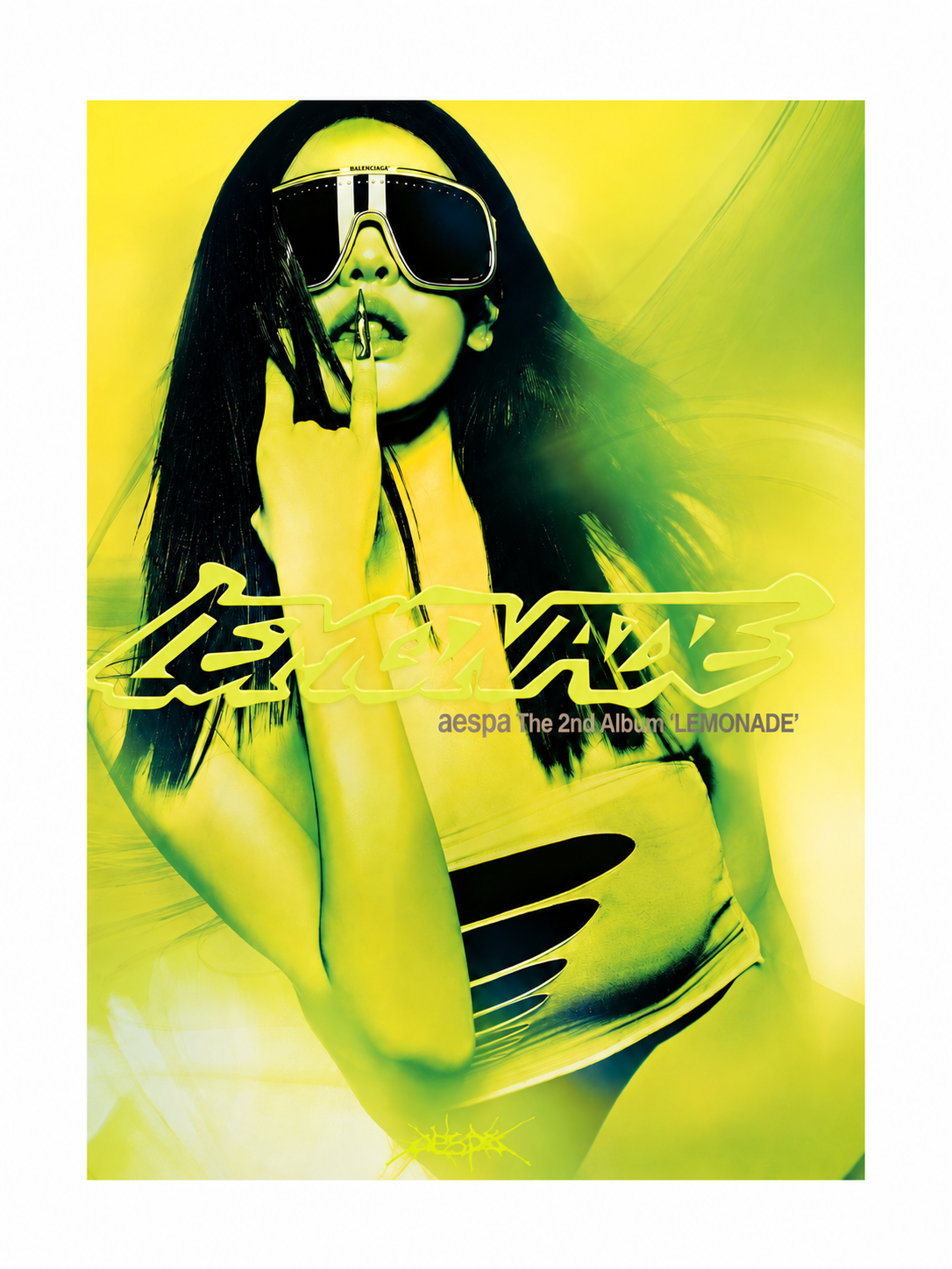 [PRE-ORDER]Ktown4u Exclusive aespa - 2nd Album [LEMONADE] (ACID Ver.) (Random Ver.)