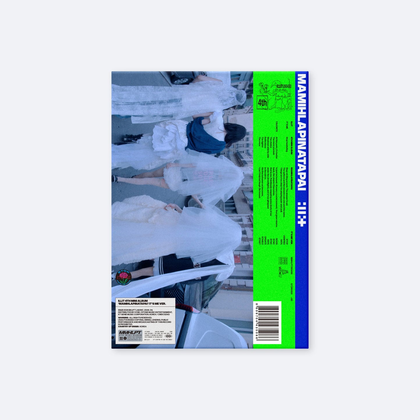 ILLIT Official Kpop Album - Opened, No Photocard, All Other Inclusions Included