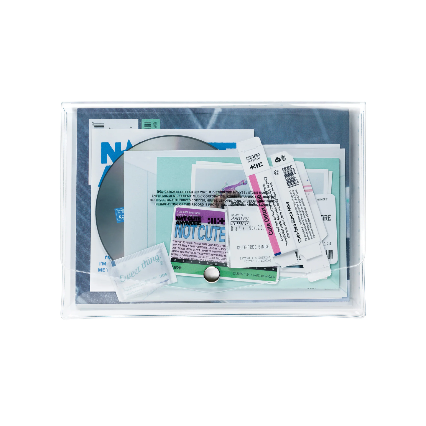 ILLIT NOT CUTE ANYMORE Official Kpop Album No Photocard All Other Inclusions Included