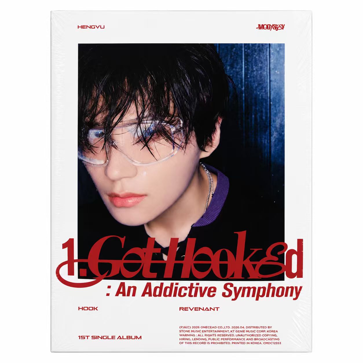 MODYSSEY - [1. Got Hooked: An Addictive Symphony] 1st Single Album RANDOM Version